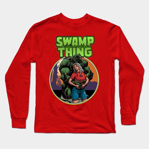 Swampy Long Sleeve T-Shirt by Tomas Aranda T-Shirts